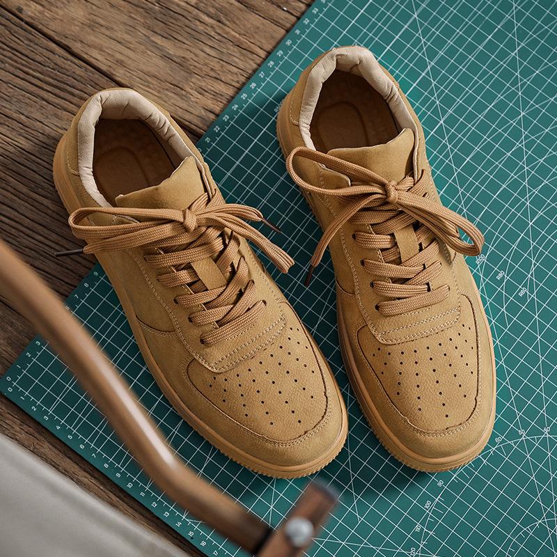 Herrenschuhe kleine weiße Schuhe 2025 neu vielseitige lässige Skateboard-Schuhe Air Force One Sportschuhe Herrenschuhe 1044-M