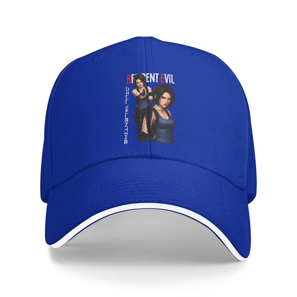 Summer Casual Baseball Cap Jill Valentine Residents Evils Fanart Hiking Fishing Hip Hop Hats Men Women Sun-Proof Snapback Cap