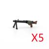 Military Building Blocks American Soviet Soldier Figures Weapons Accessories Guns Pistol Sniper Belt Mini Bricks MOC