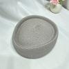 Elegant Flight Attendant Hat Teardrop Vintage Sun Hat Fashion Straw Beret Hat  Cocktail Event