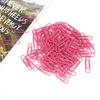 3 Boxes Paper Clip Small Portable  Red Shaped Cute Pin for File Classification