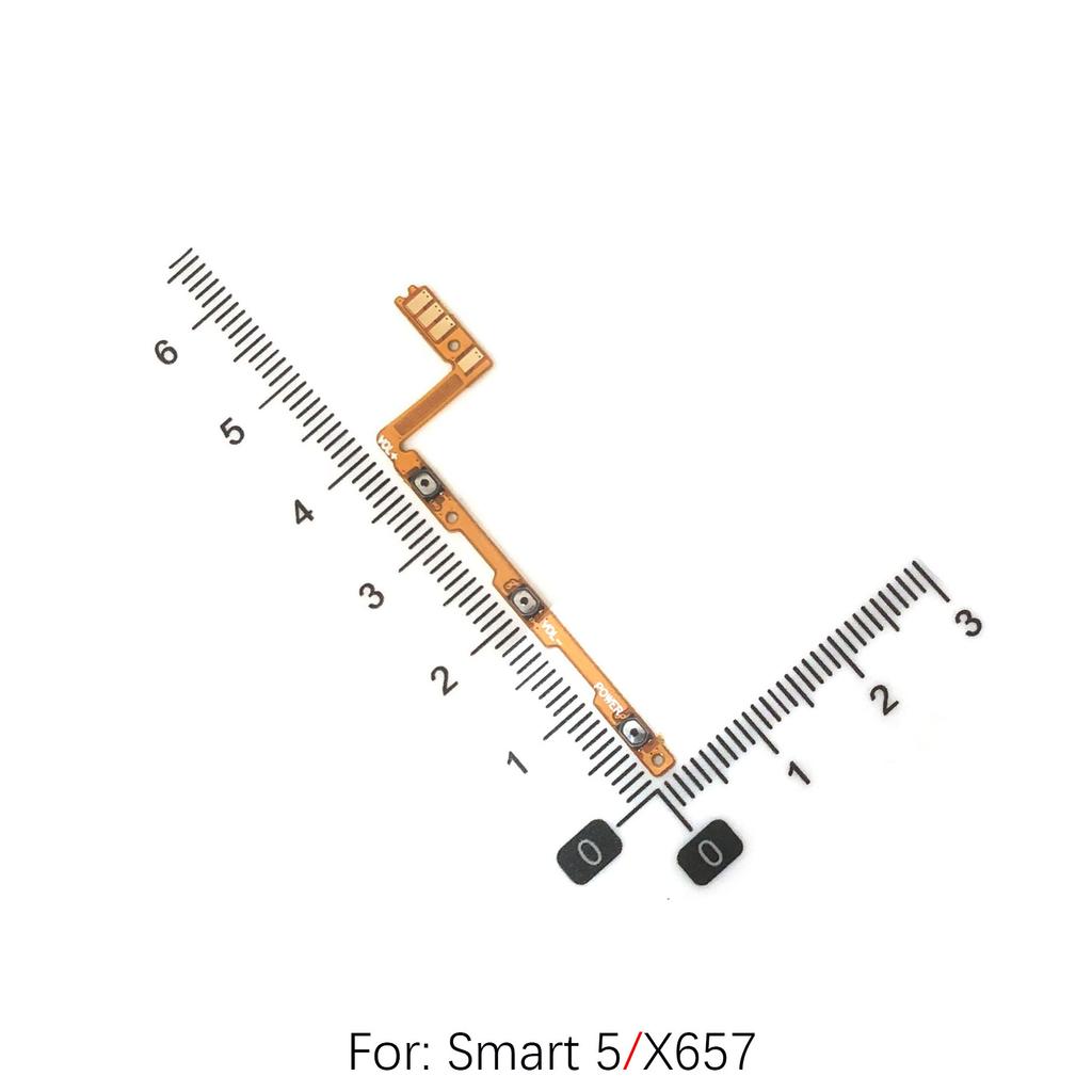 For Infinix Smart 4 5 6 X612 X653 X657 X6511 X6516 X6517 Power Button Volume Flex Cable OnOff