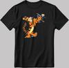 The Winnie Pool And Friends Tigers Funny V2 Black T Shirt