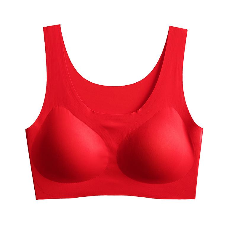 Red Zodiac Year Bridal Bra & Panty Set – Women’s Small Chest, Non-Wired, Boxed