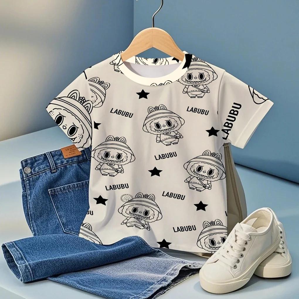 

Милая детская одежда для мальчиков и девочек, футболки с графическим принтом мультяшного персонажа, крутые, удобные, модные топы, подарки на день рождения 160