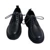 Men's British Style Thick-soled Leather Shoes for Casual and Business Wear, Versatile and Fashionable.