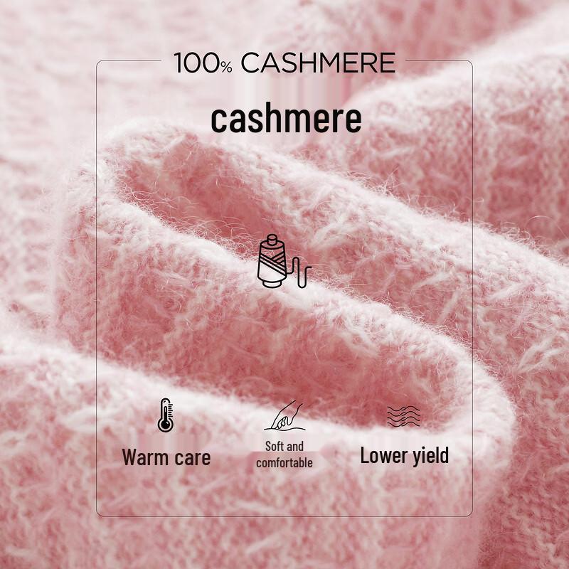 Komonboka Women's 100% Cashmere Cardigan Sweater