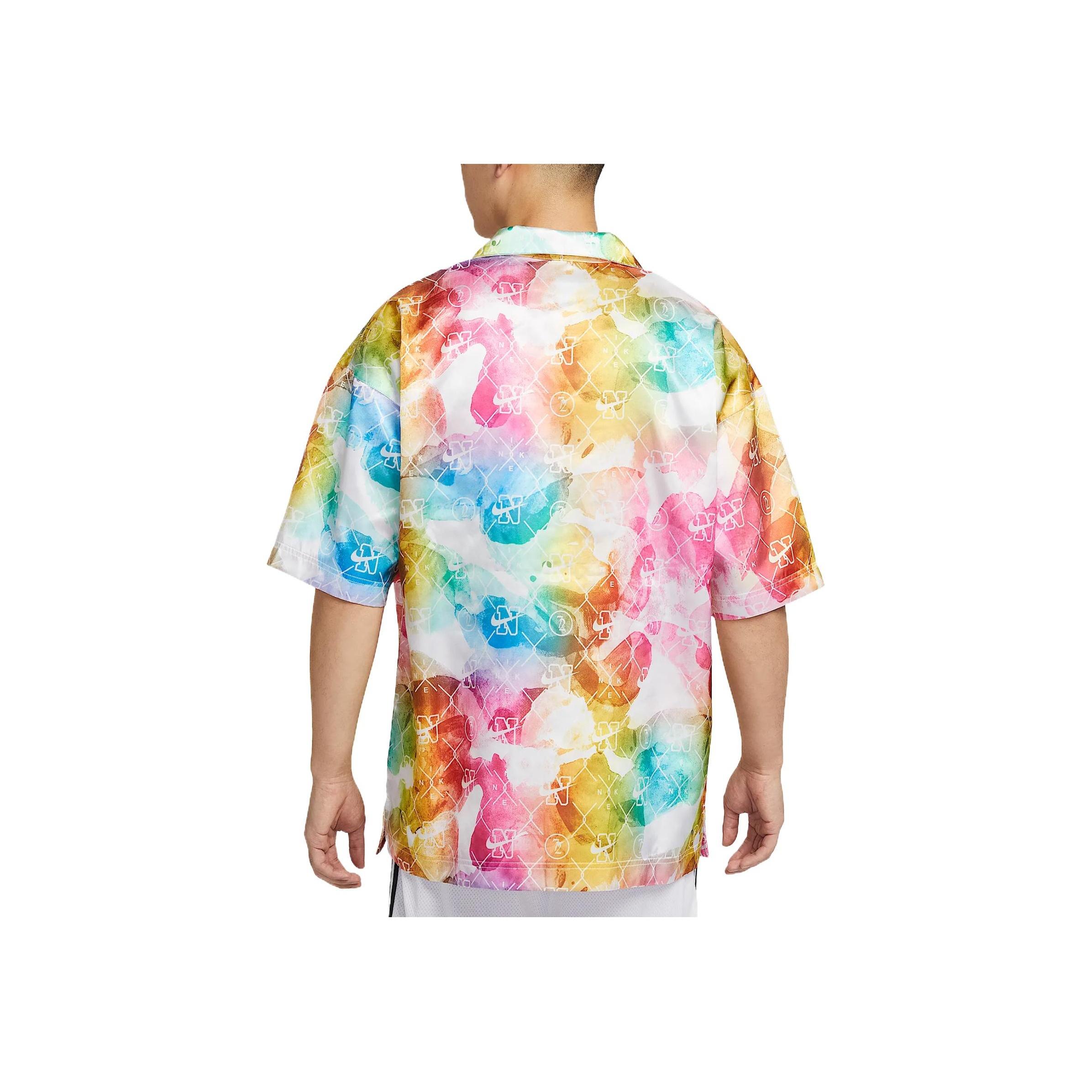 Nike Dri-Fit Удобная Универсальная Модная Футболка с Коротким Рукавом Мужские рубашки Прозрачно-Розовая HJ4218-645 2XL