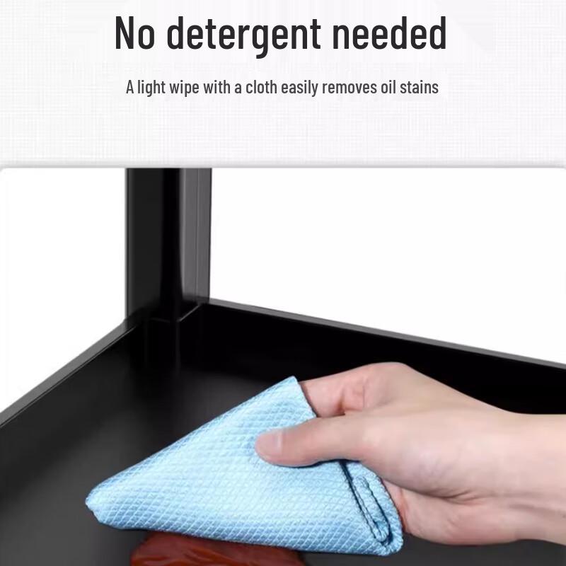 Kitchen Countertop Corner Storage Rack with Knife Holder