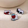 Cute Cartoon Cat Zinc Alloy Wine Drip Ornament
