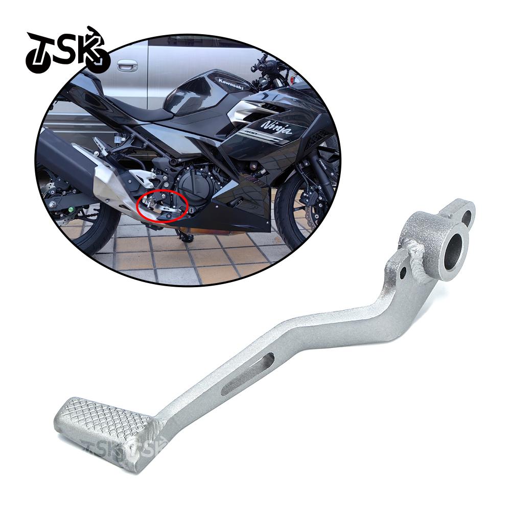 Rear Brake Foot Pedal Lever for Kawasaki Ninja400 Ninja 400 2018-2023 Z400 2019 2020 2021 2022 Motorcycle Accessories