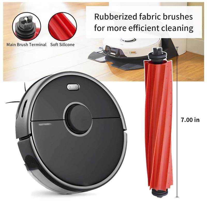 A03F-Accessories For Roborock S8 Pro Ultra S8+ Replacement Parts Main Side Brush Mop Cloth HEPA Filter Dust Bag