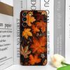 Hand-Painted Autumn Maple Leaf Phone Case for Google Pixel 9A 8 A 7A 6A 7 PRO 8 9 Pro XL 4G 5G Shockproof Soft Cover Art Fundas