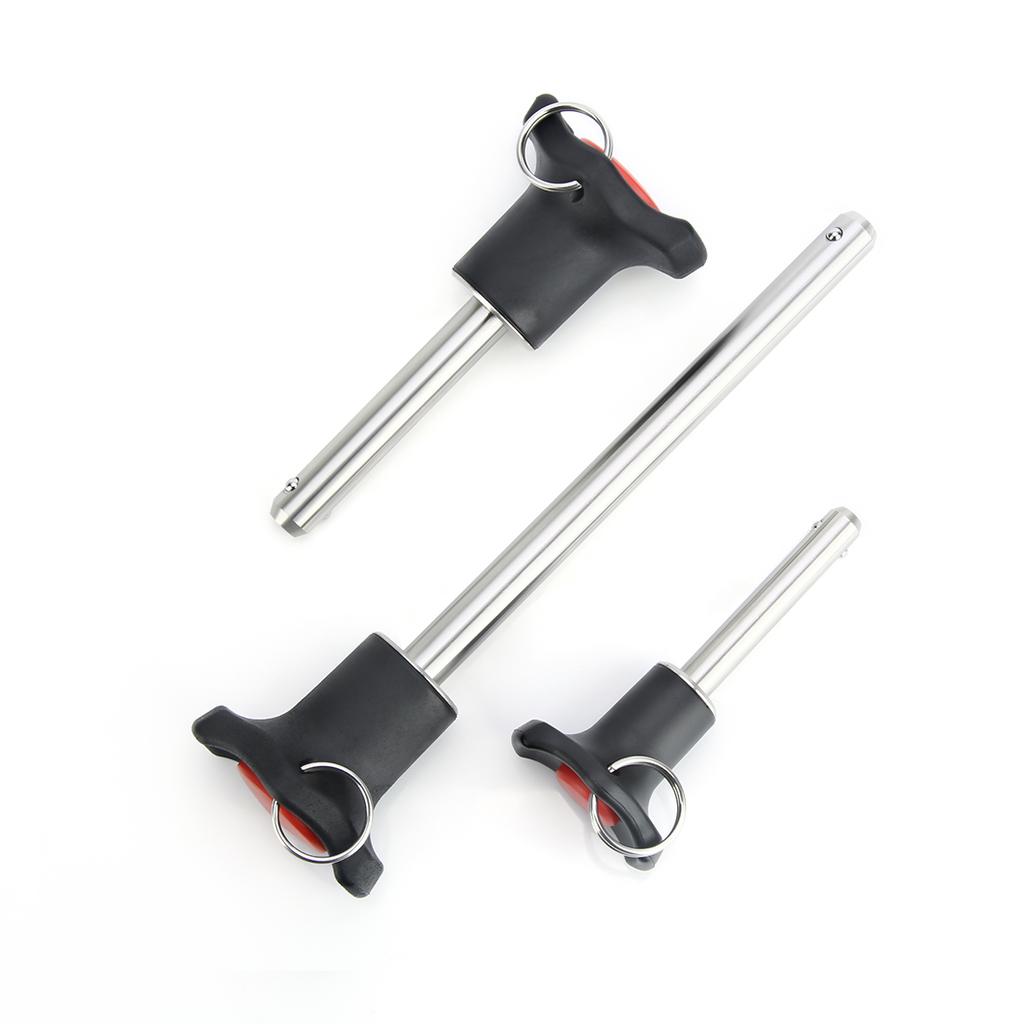 Button Type Quick Release Ball Head Locking Pin Resin Handle Quick Release Pin Safety Pin Positioning Pin With Rope