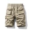 Men's Stretch Pants With Multiple Pockets, Fashionable Workwear Shorts