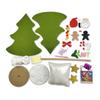 Christmas Tree DIY Material Kits for Children Non-woven Christmas Tree Christmas Decoration Ornament Navidad Noel Xmas Kids Gift