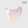 Women's UPF50+ 3D Gradient Blush Sunscreen Mask - Breathable, Soft Bone Support, Anti-Smudge Makeup with Ice Silk Fabric