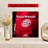 Fc Bayern Mnchen Customize Your Name Diamond Painting Round Diamond Diy Frameless Holiday Artwork Suitable For Home Office Wall Decoration