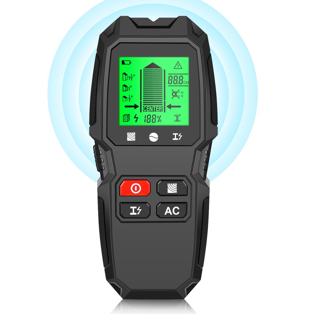 Multi-purpose Metal Detector Testing Tools Metal Detector High Sensitivity Wall Stud Finder Sensor Wall Scanner 7 In 1 LCD Electronic Detector