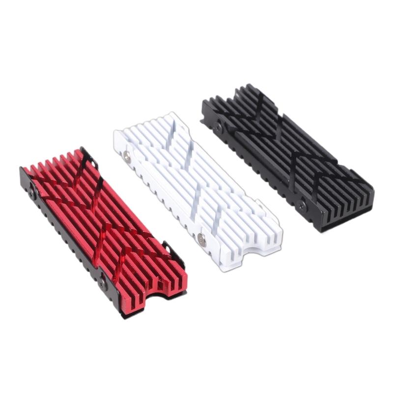 Thin M.2 2280 SSD Heatsink Featuring Multiple Heat Paths Enhances Cooling On PCIe4.0 Drive