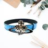 Heart Shaped Buckles Fashion Belt For Trendsetters Black Adjustable PU Leather for Trendy Outfits