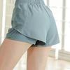 Women's Double Layered Quick-Dry Athletic Shorts, Anti-lighting Loose Fit, For Outdoor Leisure Running Fitness Workout, Sport St