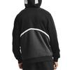 Under Armour Rival Fleece Amp Full Zip Hoodie Logo Training Jacket Men jackets Black 1357113-001