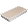 Vent Cover 22x45 Cream with Blinds