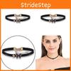 Chic Alloy Butterfly Choker Neckline Short Chain For Women Perfect For Gifts