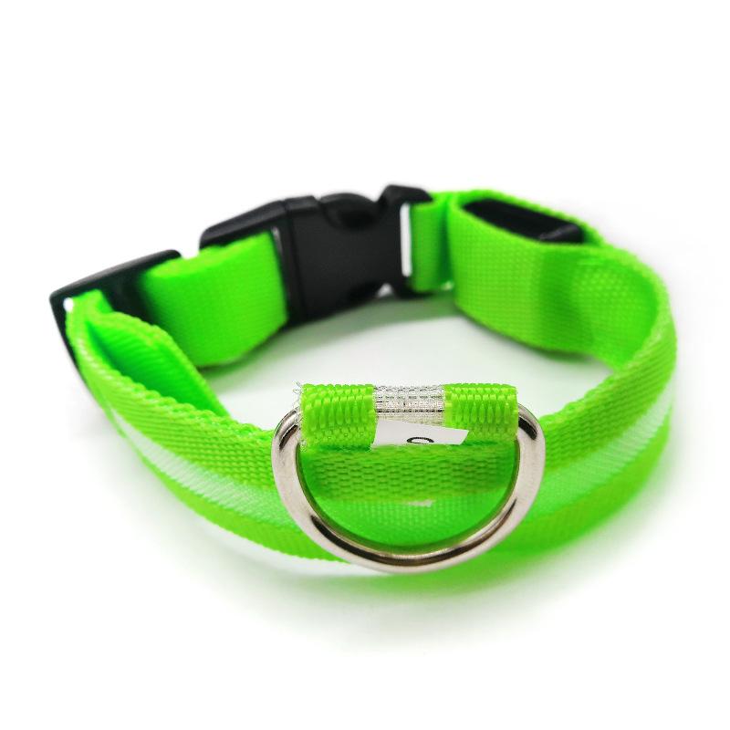 LED Luminous Dog Collar - Anti-Lost Night Light Dog Tag