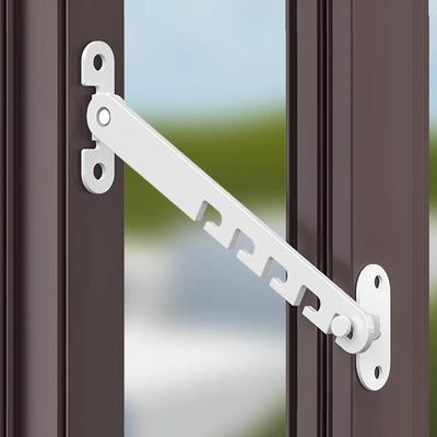 Limitador de hebilla de ventana Accesorio de soporte a prueba de viento para puertas y ventanas