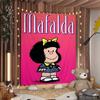 Cartoon MMafalda DIY Wall Tapestry For Living Room Home Dorm Decor Wall Art Decor