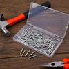 Multifunction Double Ended Nail Set With Installation Tool Metal Skirting Nails Set Quick Installs for Wall & Tile Fixtures