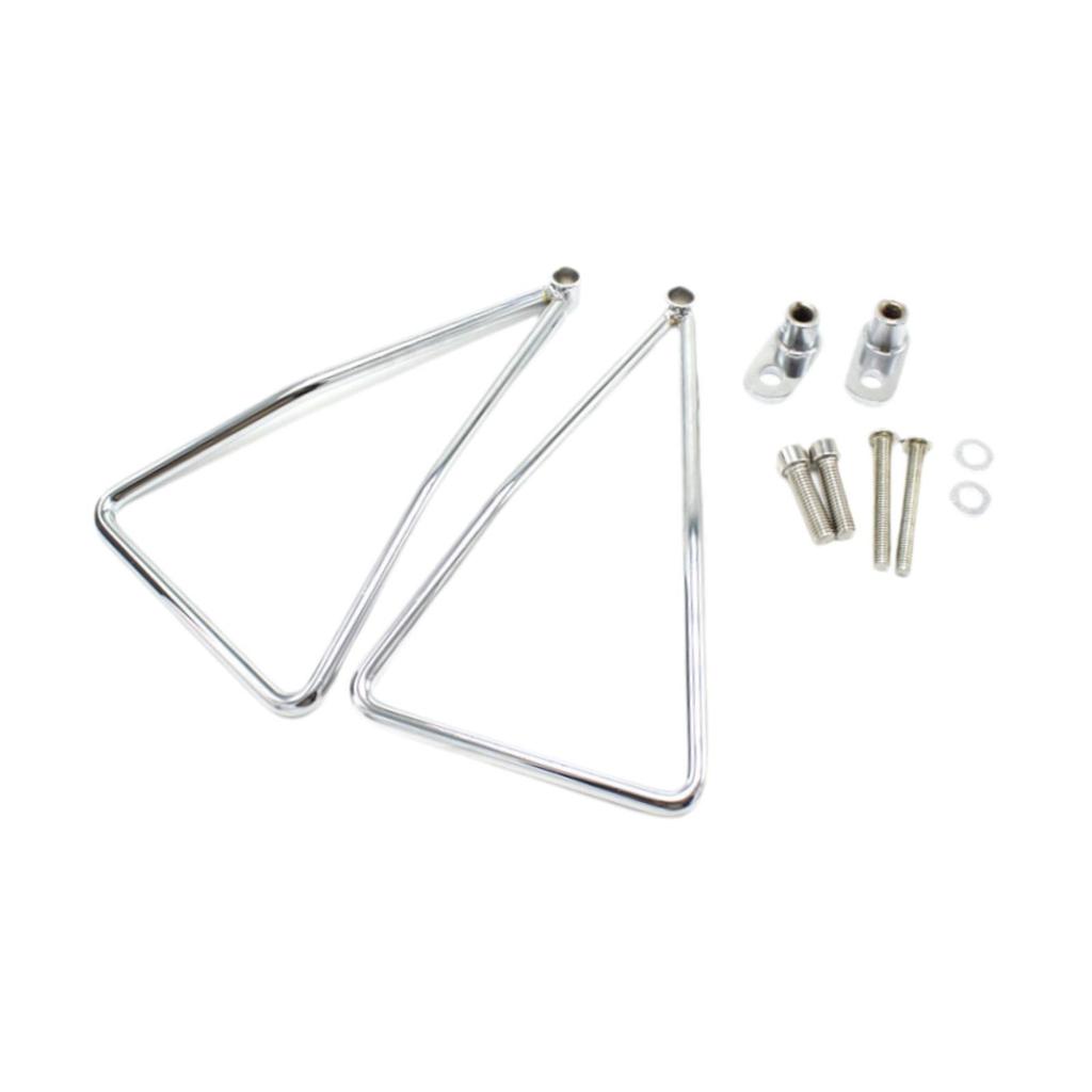 Saddlebag Support Bracket Motorcycle Modification Metal Protection Bracket Easy To Install Swing Arm Pocket Side Pocket Holder