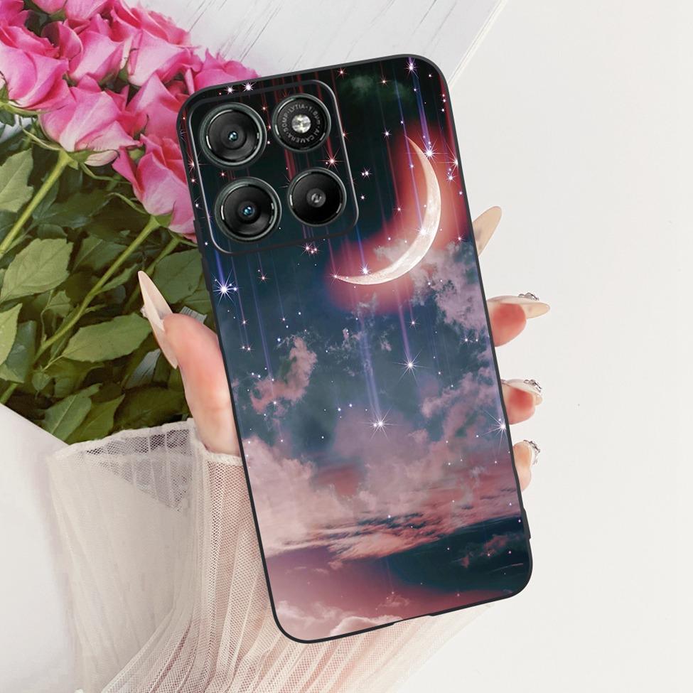 Per Moto G57 Power 5G Custodia Cover Moda Farfalla Gatto Carino Fresco Dipinto Morbido Funda Per Motorola Moto G57 Power 5G Cover del Telefono