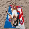 Cartoon M-Myaku-Myaku Microfiber Blanket Quick Drying Beach Towels Oversized Printing Super Absorbent Pool Towel Blanket