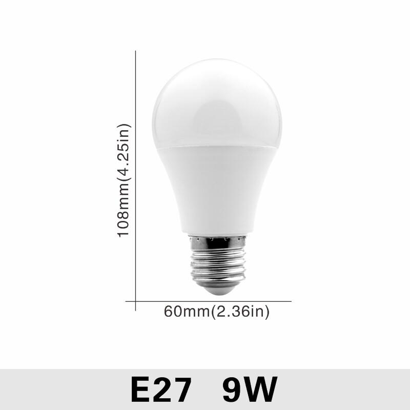 Cheap 6pcs E27 LED Bulb 5W 7W 9W 12W 15W 18W Lampada Bombilla LED Lamp ...