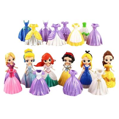Dress Up Princess Toy With Changeable Clothes Doll Princess Doll Children Little Girl Birthday Gift