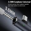 Fast Charging USB Type C Audio Adapter 2 In 1 USB-C Earphone Converter NEW