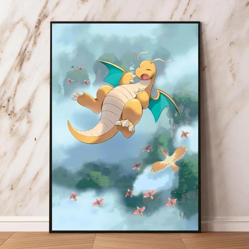 Pokemon Themed Typhlosion Wall Decor with Delicate Details Long Lasting Colors Suitable for Various Scenes Such As Living Rooms