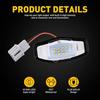New LED License Plate Light For 2004-2008 Acura TL White Bright High Power