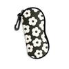 1Pcs Soft Sunglasses Case,Neoprene Zipper Glasses Pouch,Portable Eyeglasses Ba