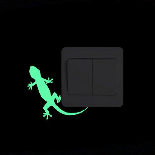 Switch Decoration Luminous Stickers Kids Room Wall Laptop Fridge Desk Car Home Decor Vinyl Decal Car/Fairy/Moon Stars/Bulb/Dog..