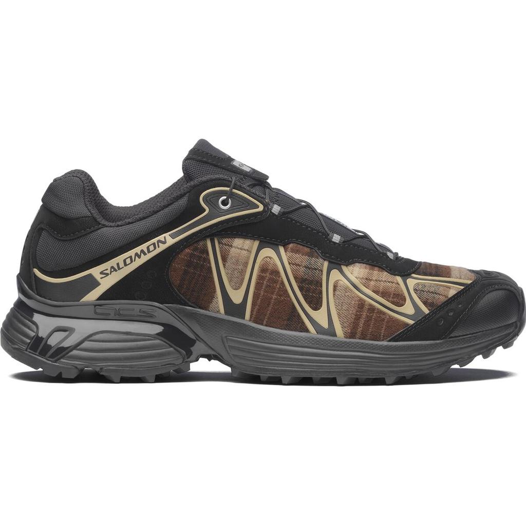SALOMON XT WHISPER Cushioning Slip Resistant Abrasion Resistant Coverage Support Lightweight Thermal Low Top Sneakers 477935