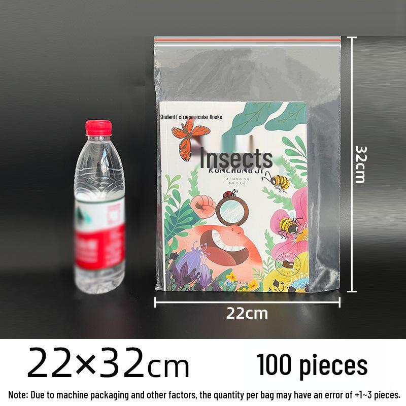 Thickened Heat-Seal Transparent PE Food Bags: Self-Sealing & Customizable