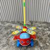 Baby Walker Toy Hand Push Toddler Toy Plane Car Toy Push Along Walking Toy for Kids Children Boys Girls Outdoor