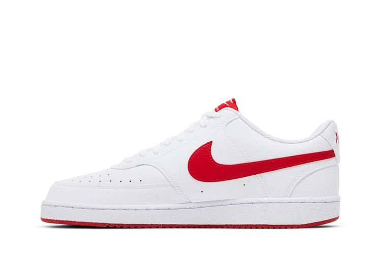 Nike Court Vision Low Next Nature White University Red