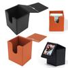Photo Storage Box Multipurpose Large Capacity Magnetic Lid Closure PVC Picture Storage Container for