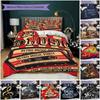 1PC Music, Guitar Theme Bedding Quilt Set Quilt Cover Pillowcase Home Decoration Birthday Gift (1 * Duvet Cover + 2 * Pillowcase, Without Core)