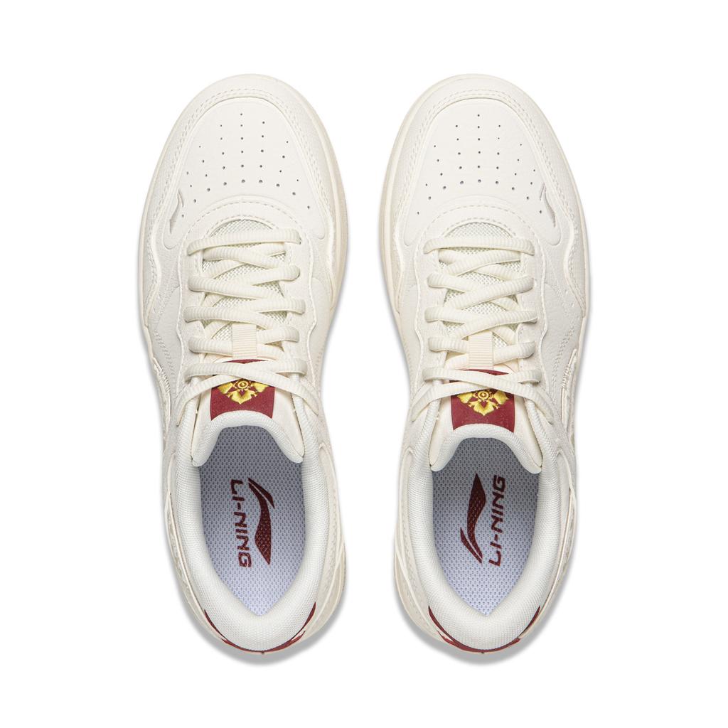 Li Ning Tianji Slip Resistant, Abrasion Resistant, Height Increasing Low top Skateboard Shoes Women's AGCW066-6